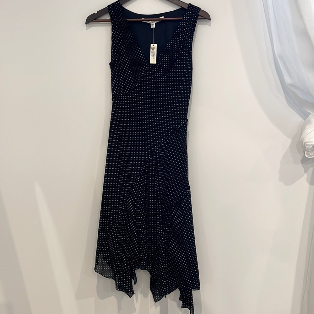 MAX STUDIO midi black dress, XS.